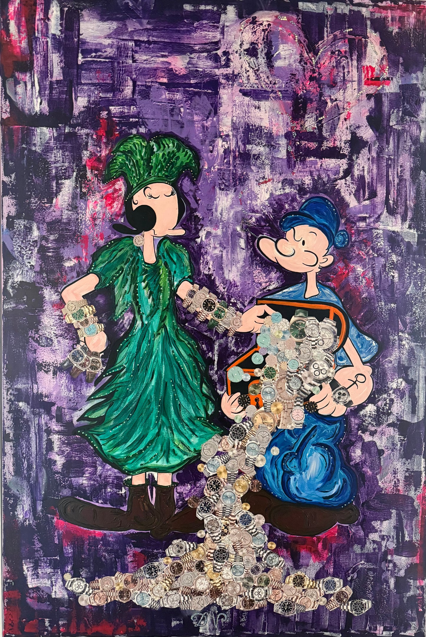 Popeye - Olive Oil - Watches - Love